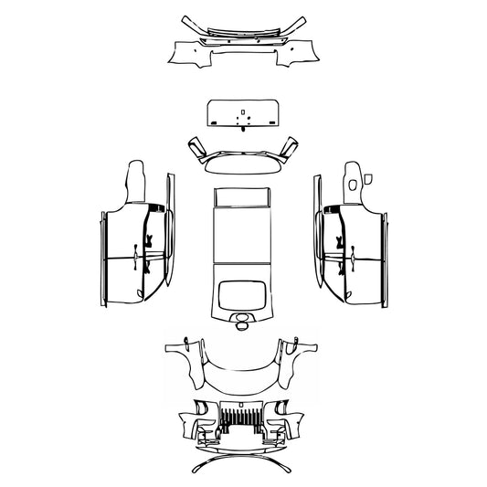 Pre-Cut PPF Zeekr 009 2024 - PPF-Kits