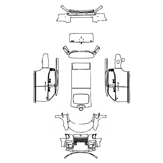 Pre-Cut PPF Zeekr 009 Grand 2025