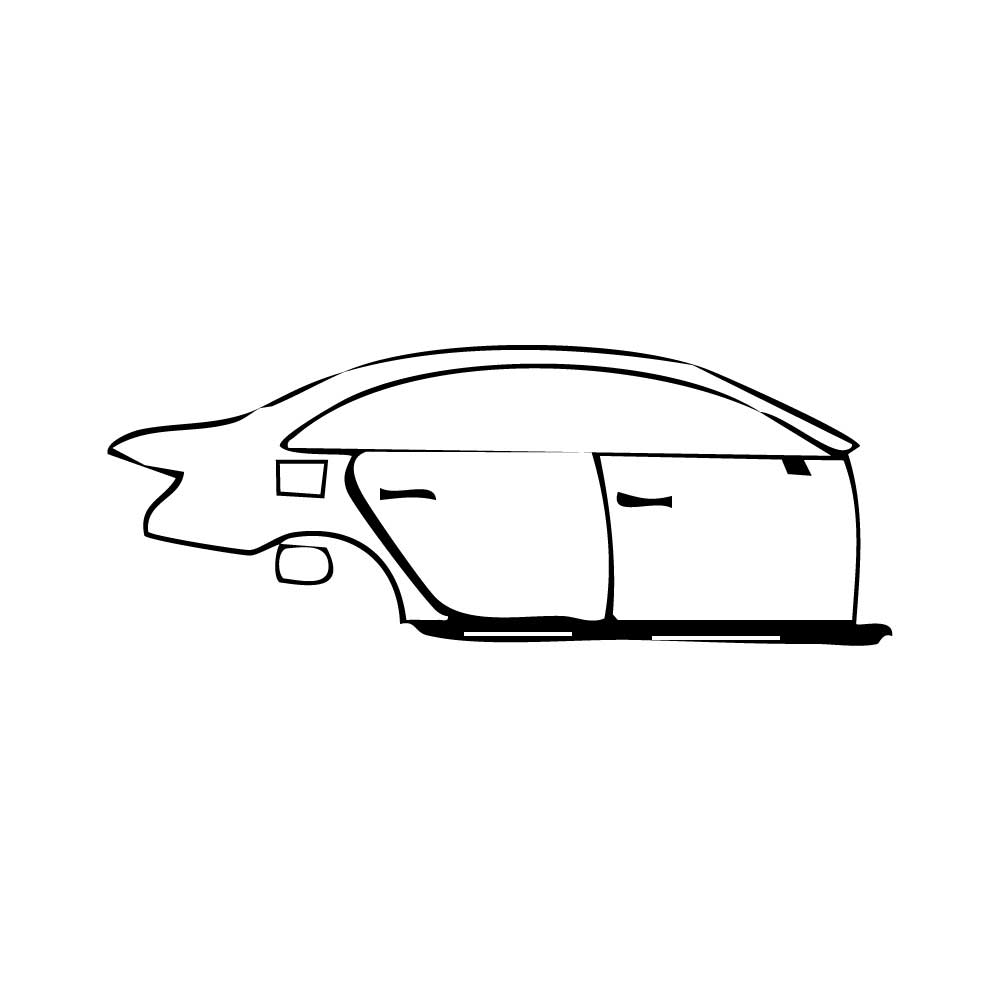 Pre-Cut PPF Audi A4 A4L Saloon Sedan Base 2024 - PPF-Kits