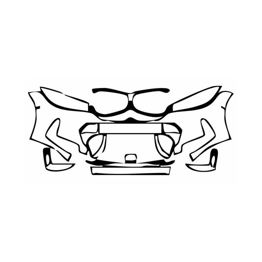 Pre-Cut PPF BMW 3 Series Sedan M Sport Extended Wheelbase 2024 - PPF-Kits