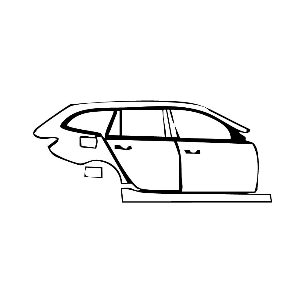 Pre-Cut PPF BMW 3 Series Touring Wagen M Sport 2024 - PPF-Kits