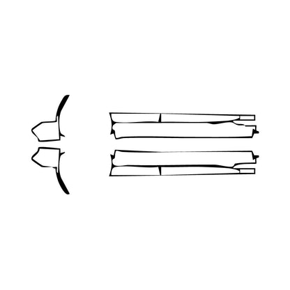 Pre-Cut PPF BMW X3 Standard Wheelbase M Sport 2025 - PPF-Kits