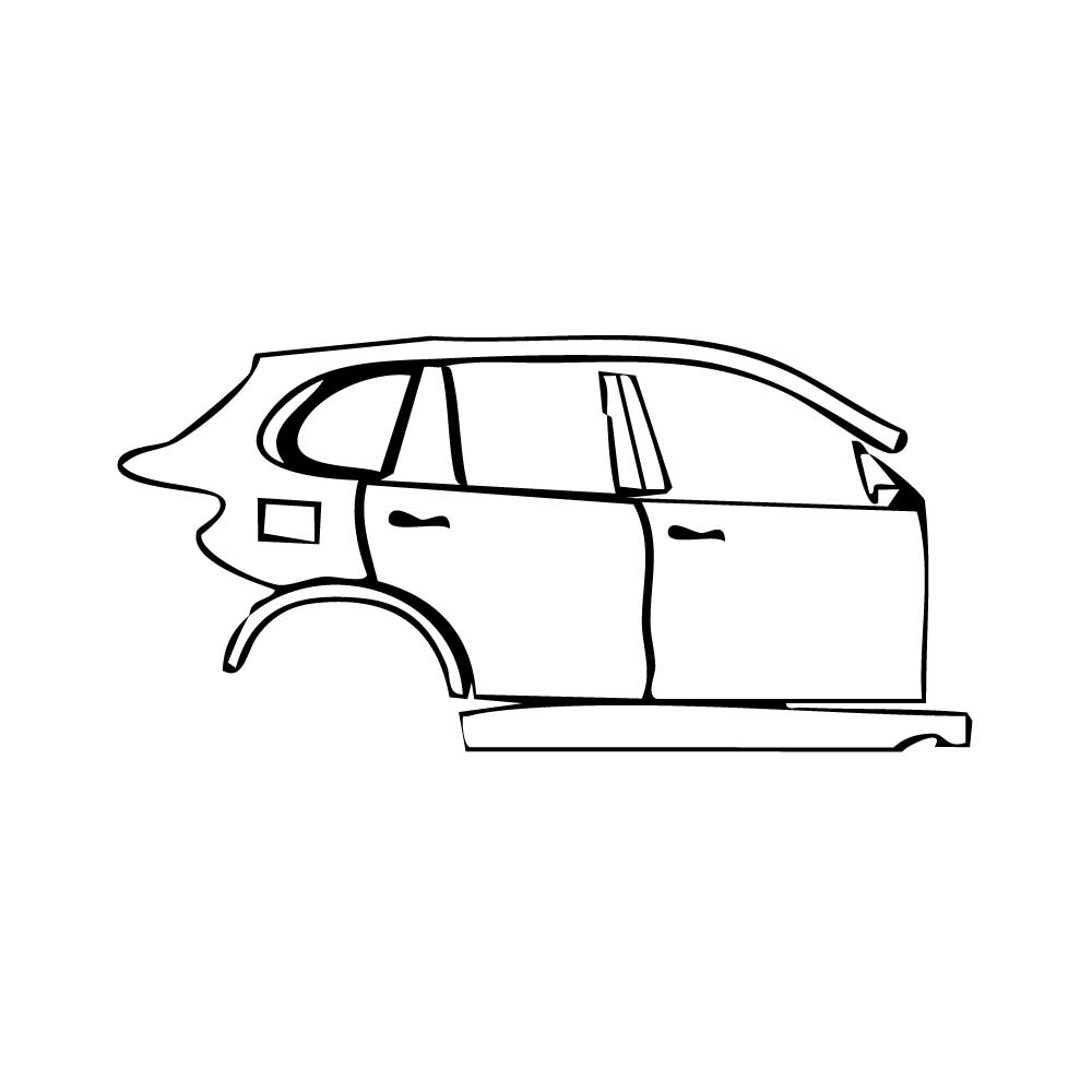 Pre-Cut PPF BMW X5 Standard Wheelbase M60i 2024 - PPF-Kits