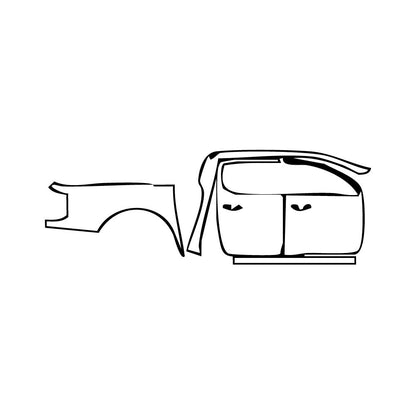 Pre-Cut PPF Ford Ranger (EU) Wildtrak 2024 - PPF-Kits