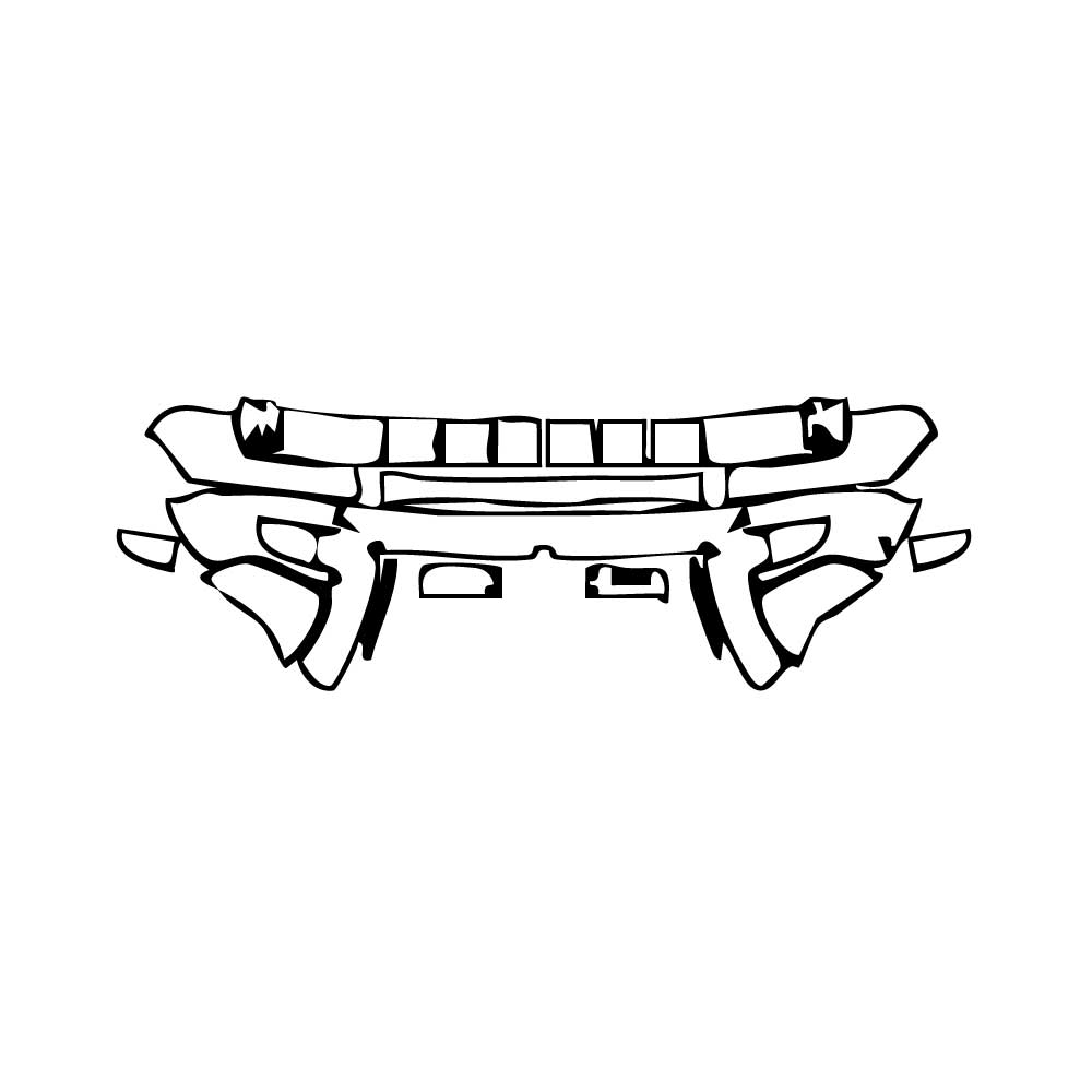 Pre-Cut PPF GMC Hummer EV SUV 2024 - PPF-Kits