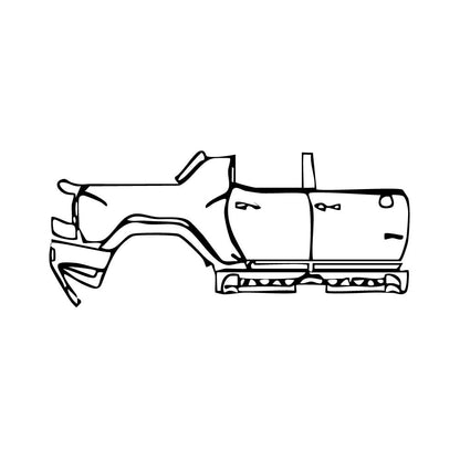 Pre-Cut PPF GMC Hummer EV Pickup 2024 - PPF-Kits