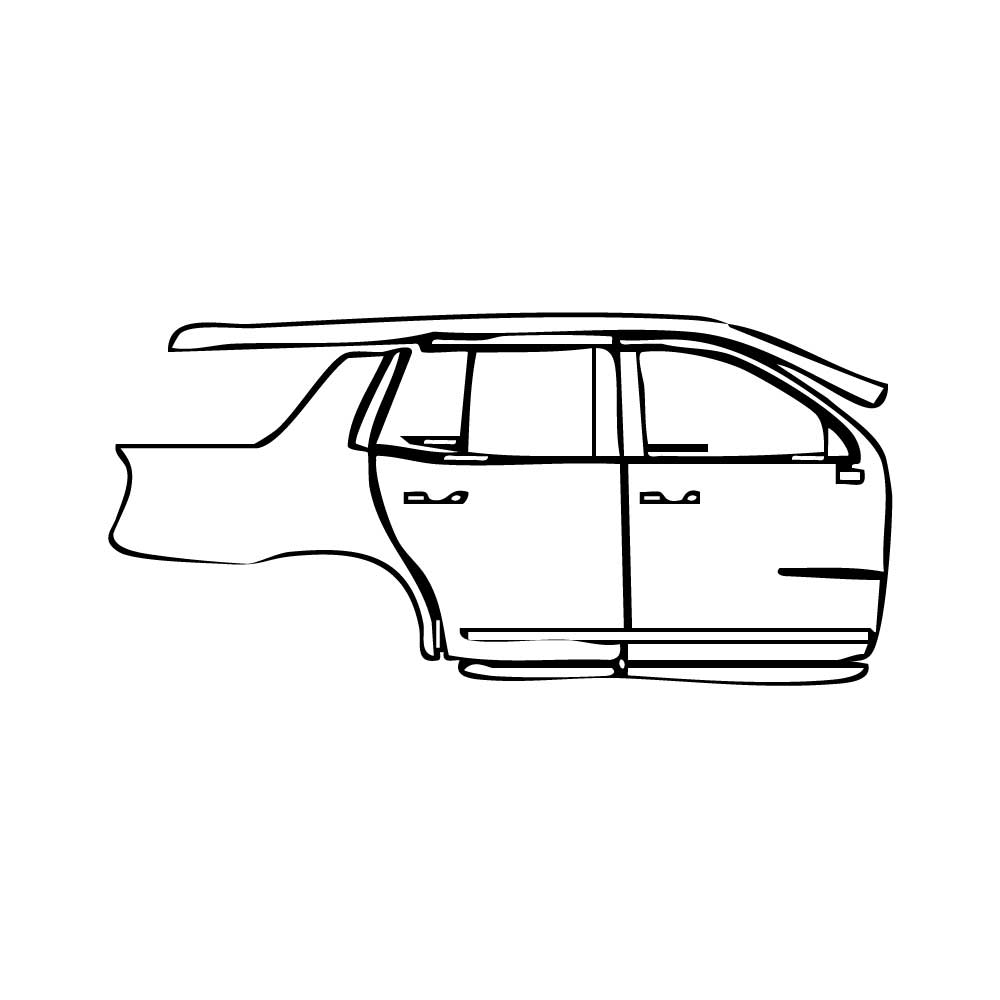 Pre-Cut PPF GMC Yukon  Denali 2024 - PPF-Kits