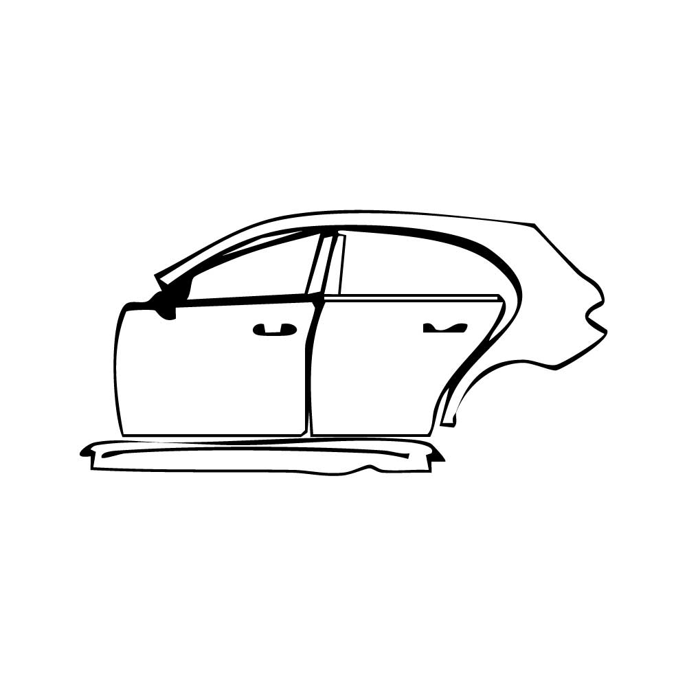 Pre-Cut PPF Mercedes-Benz A Class Hatchback AMG A 45 S 2024 - PPF-Kits