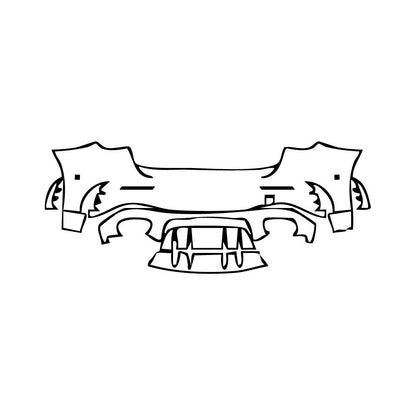 Pre-Cut PPF Mercedes-Benz A Class Hatchback AMG A 35 2024 - PPF-Kits