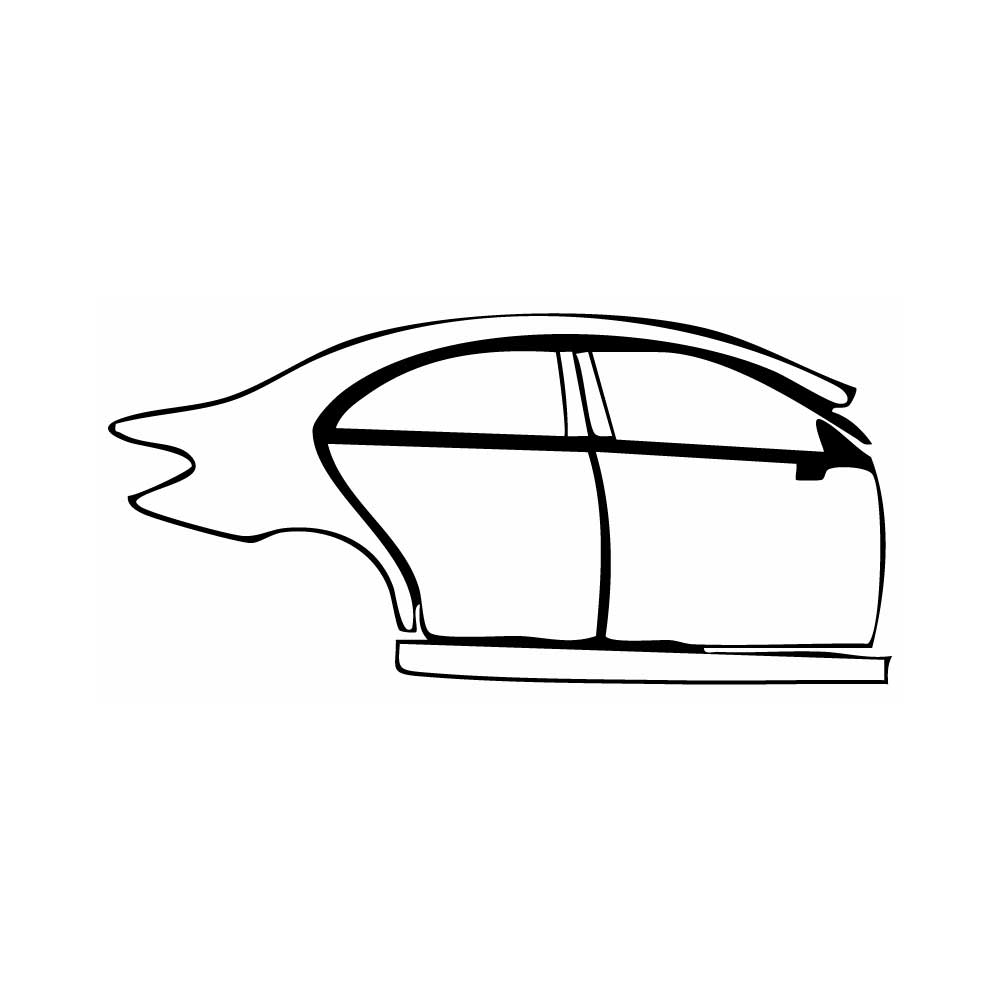 Pre-Cut PPF Mercedes-Benz A Class Sedan Base Standard Wheelbase 2024 - PPF-Kits