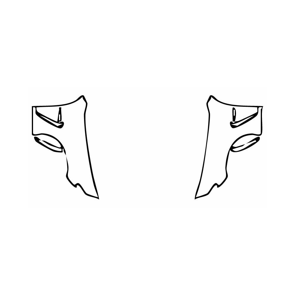 Pre-Cut PPF Mercedes-Benz AMG GT 2-Door AMG GT 63 2024 - PPF-Kits