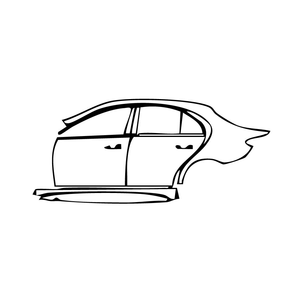 Pre-Cut PPF Mercedes-Benz C Class Sedan AMG Line Standard Wheelbase 2024 - PPF-Kits