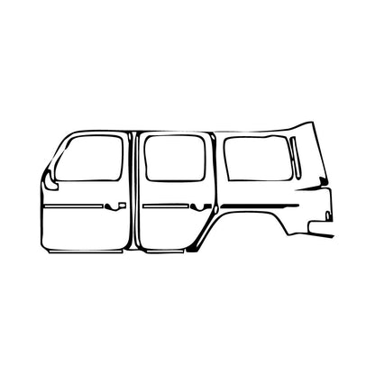 Pre-Cut PPF Mercedes-Benz G Class G 580 with EQ-Technology 2025 - PPF-Kits