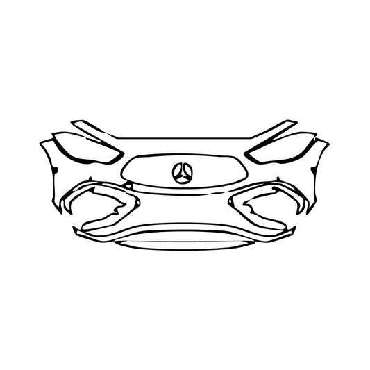 Pre-Cut PPF Mercedes-Benz GLA AMG GLA 45 2024 - PPF-Kits