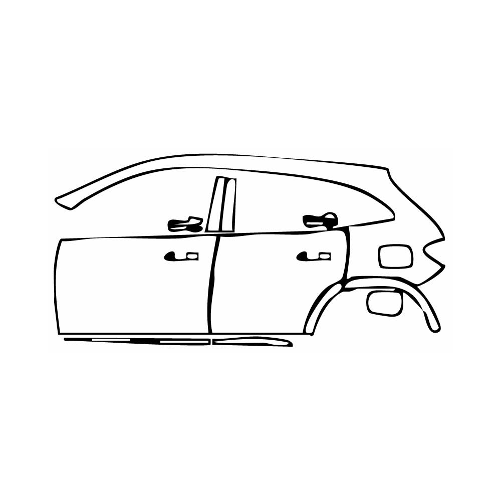 Pre-Cut PPF Mercedes-Benz GLA Sport 2024 - PPF-Kits