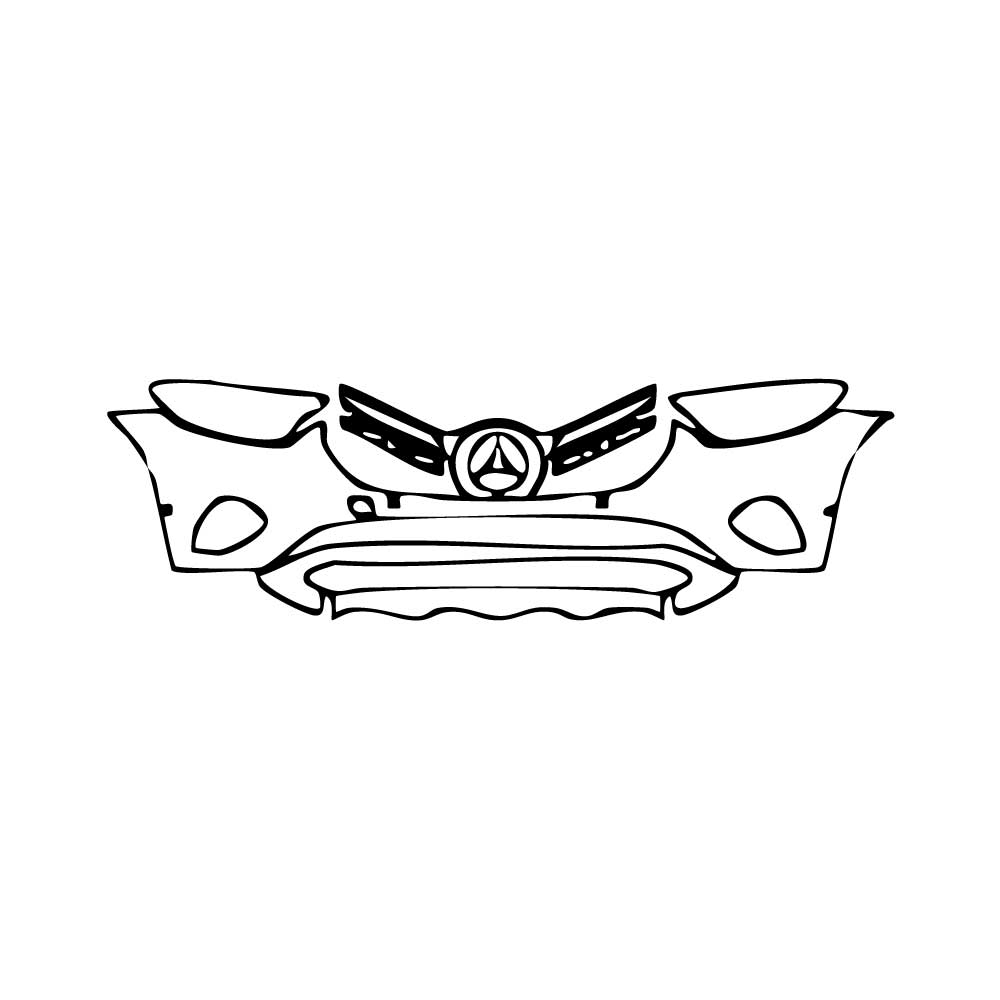 Pre-Cut PPF Mercedes-Benz GLC SUV Extended Wheelbase (GLC L) Base 2024 - PPF-Kits