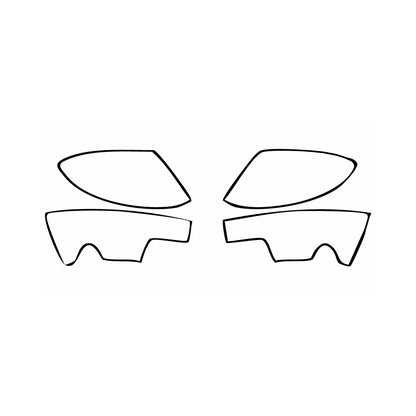 Pre-Cut PPF Nissan Frontier Crew Cab Pro-X 2024 - PPF-Kits