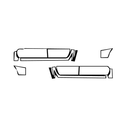 Pre-Cut PPF Nissan Frontier Crew Cab Pro-X 2024 - PPF-Kits