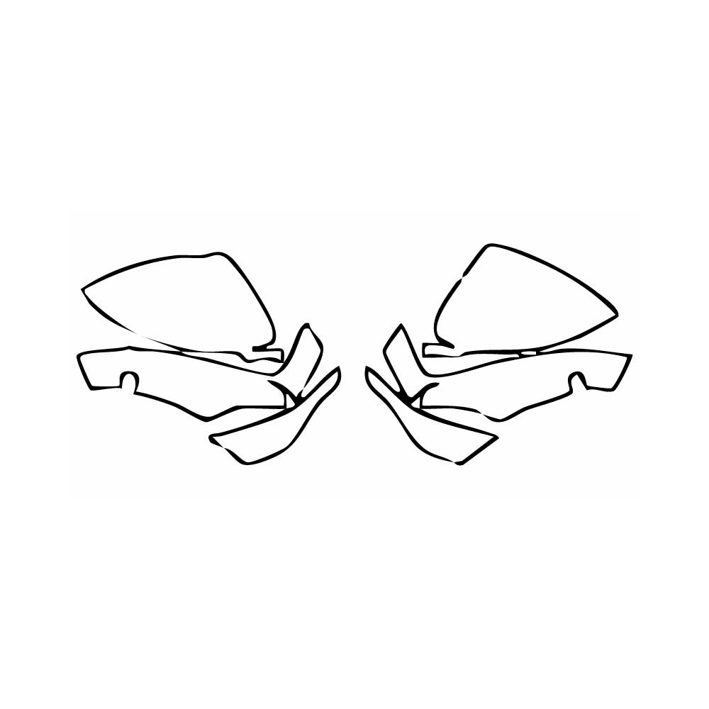 Pre-Cut PPF Porsche Cayenne Coupe Cayenne E-Hybrid Coupe 2024 - PPF-Kits