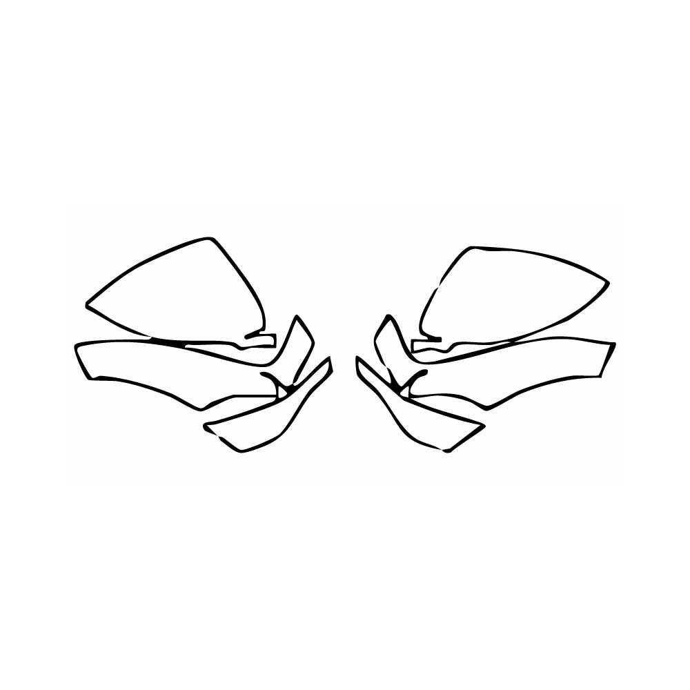 Pre-Cut PPF Porsche Cayenne Coupe Cayenne E-Hybrid Coupe 2024 - PPF-Kits