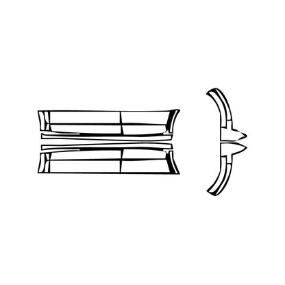 Pre-Cut PPF Porsche Cayenne Coupe Cayenne E-Hybrid Coupe 2024 - PPF-Kits