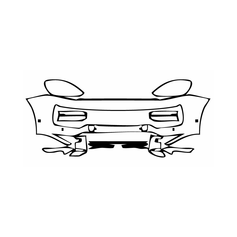 Pre-Cut PPF Porsche Cayenne Turbo E-Hybrid 2024 - PPF-Kits