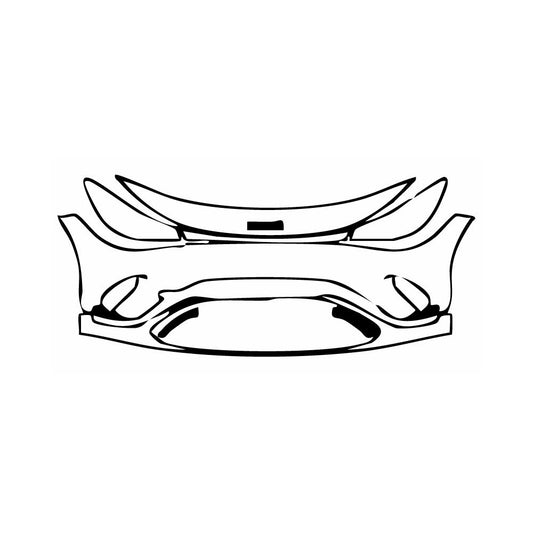 Pre-Cut PPF Smart #3 Base 2025 - PPF-Kits