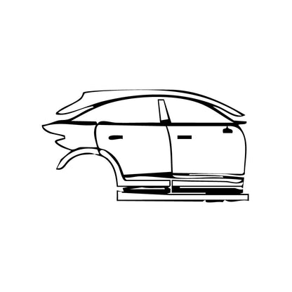 Pre-Cut PPF Smart #3 Base 2025 - PPF-Kits