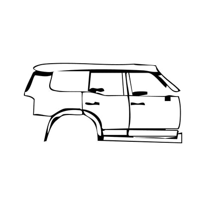 Pre-Cut PPF Toyota Prado Wild version 2025 - PPF-Kits