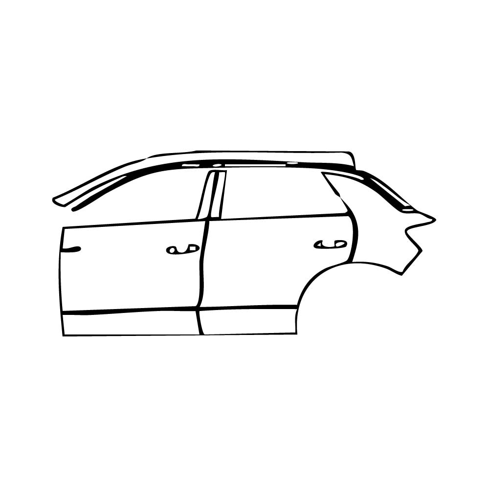 Pre-Cut PPF Volkswagen T-ROC R-line 2025 - PPF-Kits