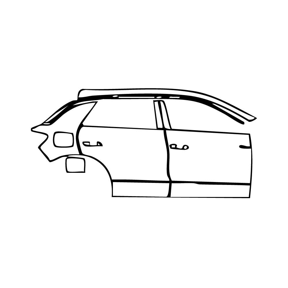 Pre-Cut PPF Volkswagen T-ROC R-line 2025 - PPF-Kits