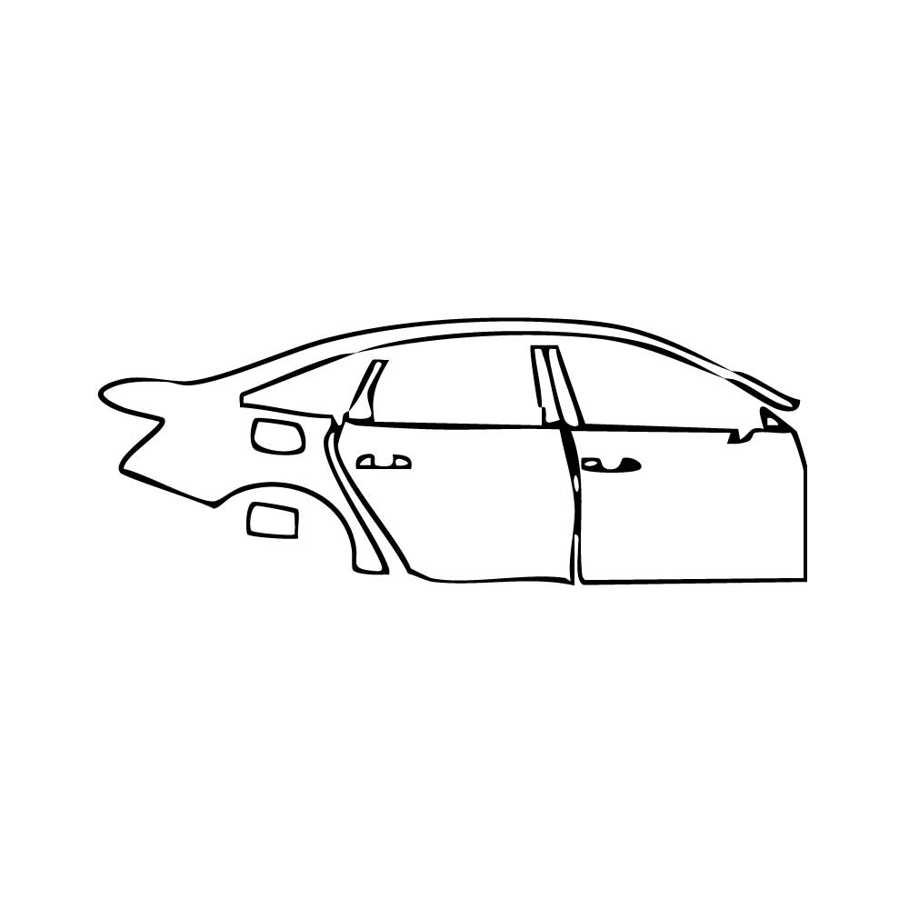 Pre-Cut PPF Audi A6 A6L S-line 2024 - PPF-Kits