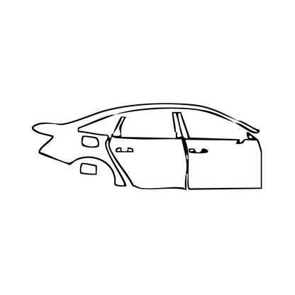 Pre-Cut PPF Audi A6 A6L S-line 2024 - PPF-Kits