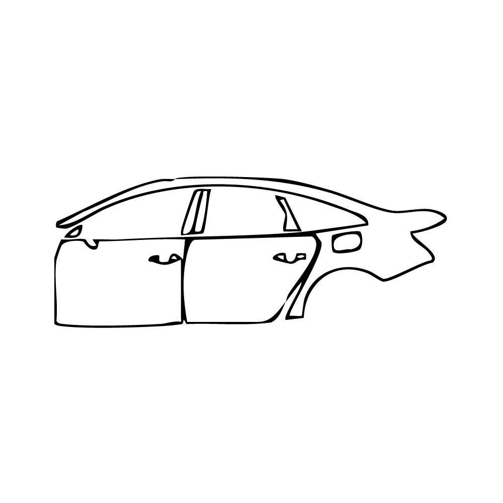 Pre-Cut PPF Audi A6 A6L TFSI e Base 2024 - PPF-Kits