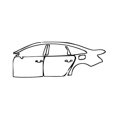 Pre-Cut PPF Audi A6 A6L TFSI e Base 2024 - PPF-Kits