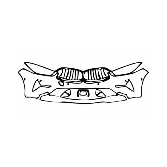 Pre-Cut PPF BMW 8 Series Gran Coupe Sport 2024 - PPF-Kits