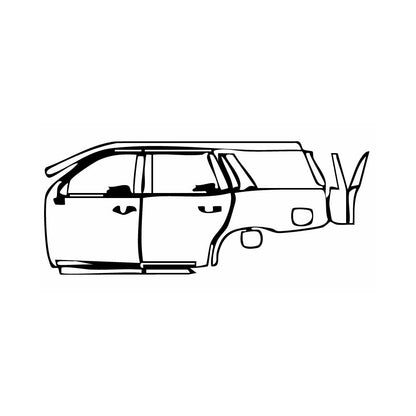 Pre-Cut PPF Cadillac Escalade Standard Wheelbase 2024 - PPF-Kits