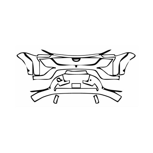 Pre-Cut PPF Cadillac OPTIQ 2024 - PPF-Kits