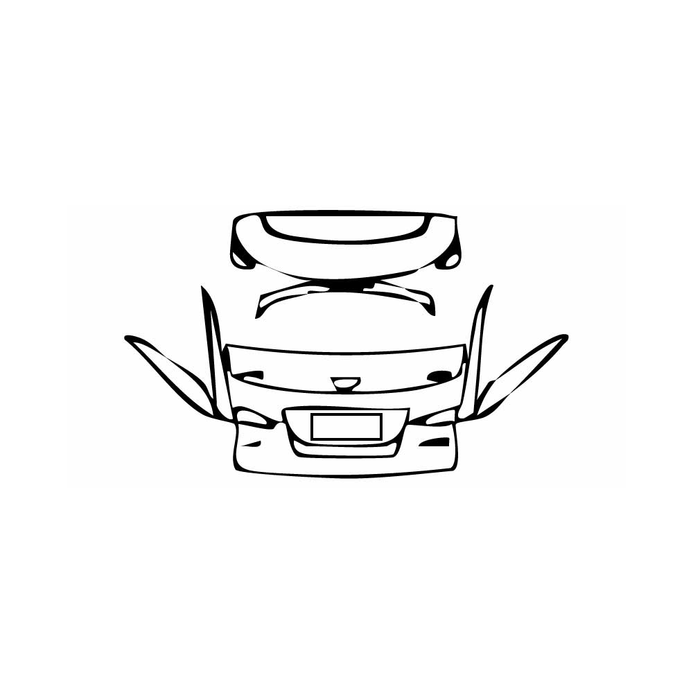 Pre-Cut PPF Cadillac XT4 2024 - PPF-Kits