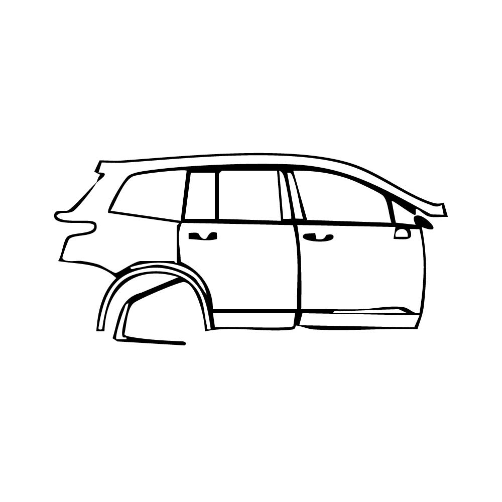 Pre-Cut PPF Cadillac XT6 Sport 2024 - PPF-Kits