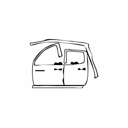 Pre-Cut PPF Chevrolet Colorado Crew Cab ZR2 2024 - PPF-Kits