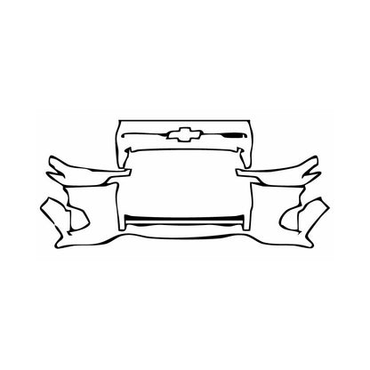 Pre-Cut PPF Chevrolet Colorado Crew Cab ZR2 2024 - PPF-Kits