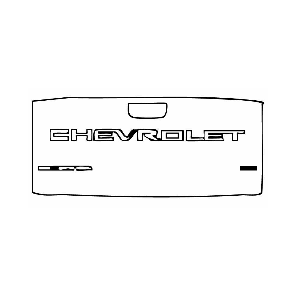 Pre-Cut PPF Chevrolet Silverado 1500 LTZ 2024 - PPF-Kits