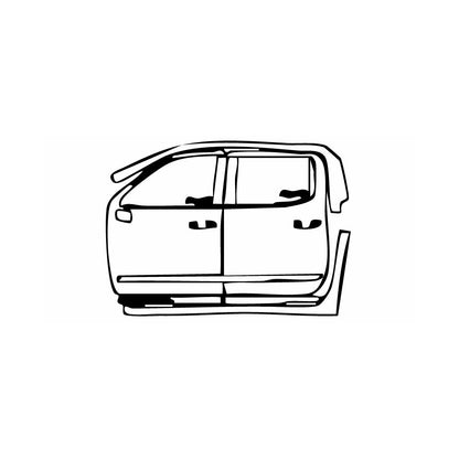 Pre-Cut PPF Chevrolet Silverado 1500 High Country 2024 - PPF-Kits