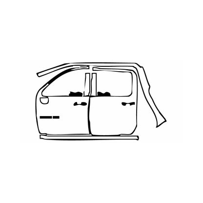 Pre-Cut PPF Chevrolet Silverado HD 2500 HD LT 2024 - PPF-Kits