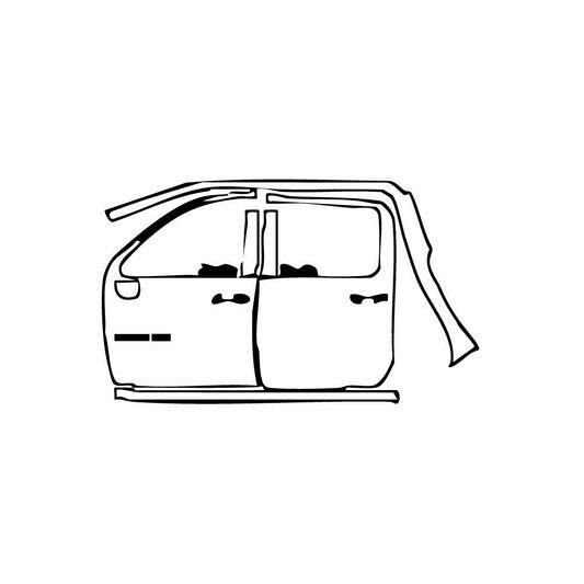 Pre-Cut PPF Chevrolet Silverado HD 2500 HD LT 2024 - PPF-Kits