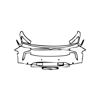 Pre-Cut PPF Chevrolet Suburban RST 2024 - PPF-Kits