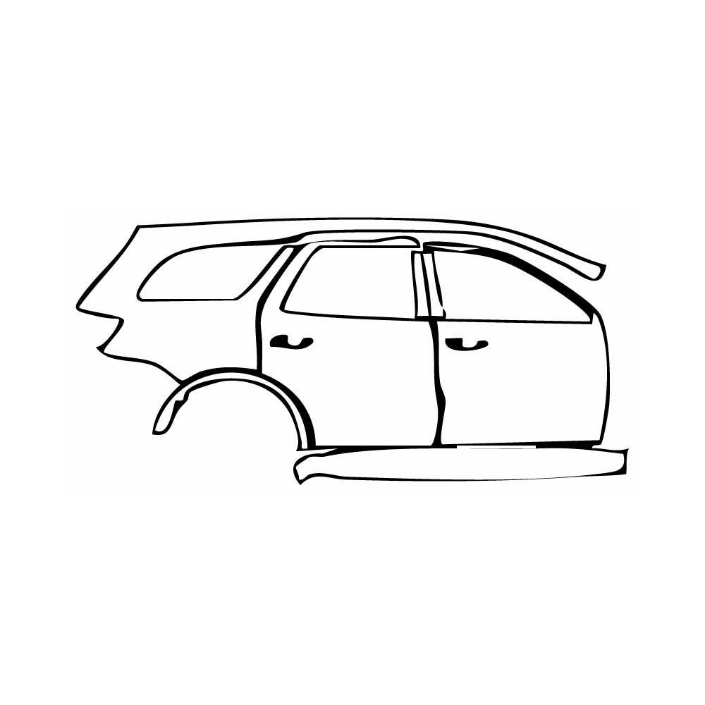 Pre-Cut PPF Dodge Durango SRT 392 2024 - PPF-Kits