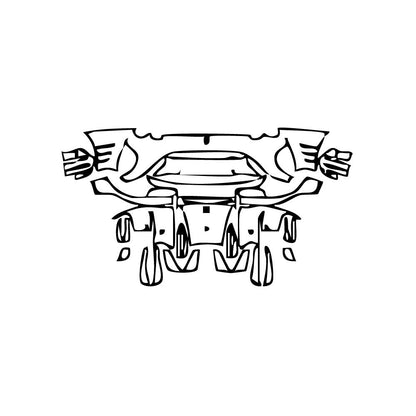 Pre-Cut PPF Ferrari 812 competizioneA 2024 - PPF-Kits