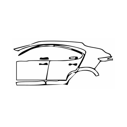 Pre-Cut PPF Fiat Fastback Abarth 2024 - PPF-Kits